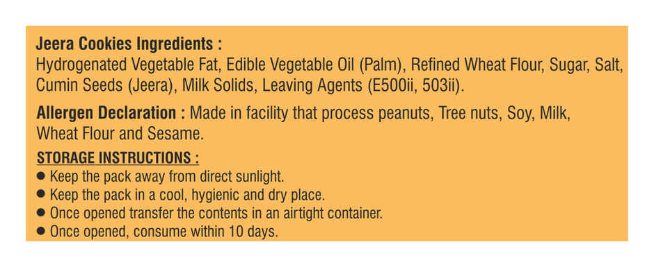 Karachi Bakery Jeera Cookies